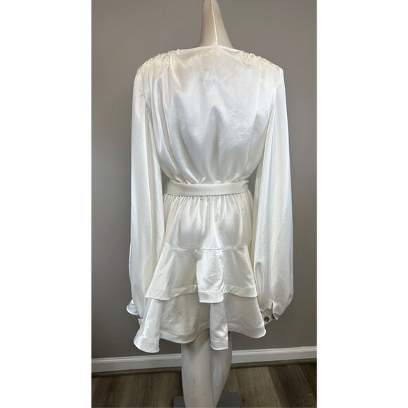 Bronx and Banco Bedouin Belted Mini Dress Size L $590 - Picture 9 of 11